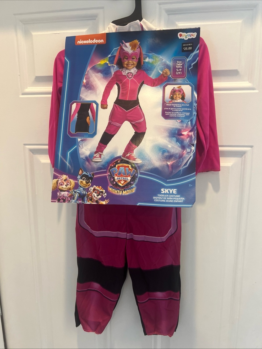 Disguise Paw Patrol Skye Deluxe Toddler Girl  Costume S/P (2T) New